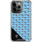 NHL Utah Mammoth Logo Pattern iPhone 15 Pro Clear Case